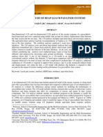 Seismic Analysis of Heap Leach Pad Liner Systems