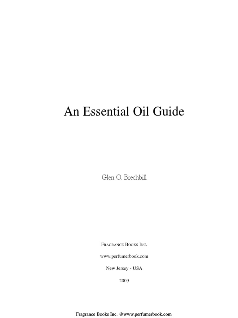 An Essential Oil Guide, PDF, Lavandula