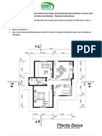 Exercício de Desenho Técnico Projetivo