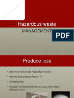 Hazardous Waste Management