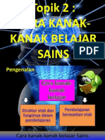 Cara Kanak-Kanak Belajar Sains