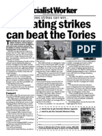 Escalating Strikes Can Beat The Tories
