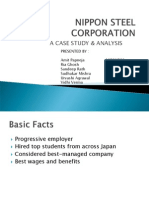 78986845 Nippon Steel Corporation Case Analysis Group 7