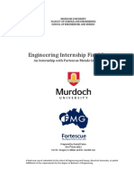 Engineering Internship Final Report: An Internship With Fortescue Metals Group Limited