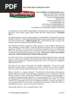 Download Papa Murphys April 2014 FDD With Exhibits by ronjackson445 SN235282579 doc pdf