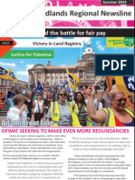 PCS Union Midlands Regional Newsline Summer 2014