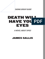 Death Will Have Your Eyes Reading Group Guide