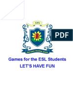 Games For The ESL Students
