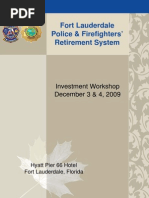 Download  Fort Lauderdale Police and Fire Pension Board Investment Workshop 2009 by Ken Rudominer SN23528492 doc pdf