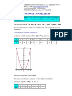 Funciones Cuadraticas