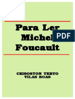 BOAS, Crisoston Terto Vilas. Para Ler Michel Foucault