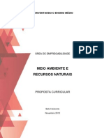 CBCE - Meio Ambiente e Recursos Naturais