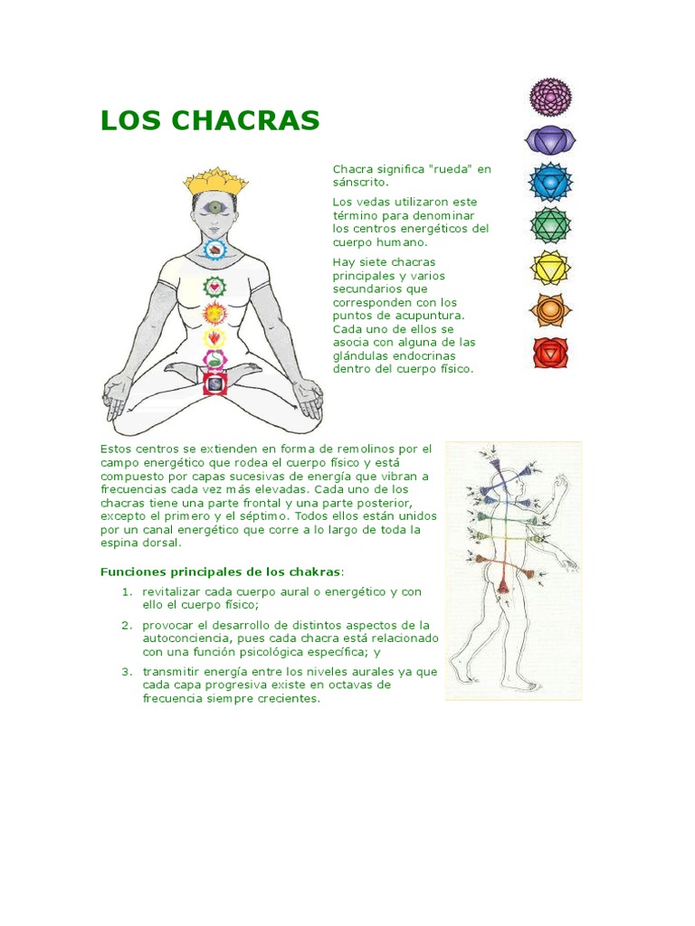 Funciones y Significado de los Chakras | PDF | Chakra | Science