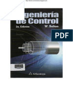 Ingeniería de Control - 2da Edición - W. Bolton