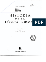 (Józef M. Bochenski. La Historia de La Lógica Formal