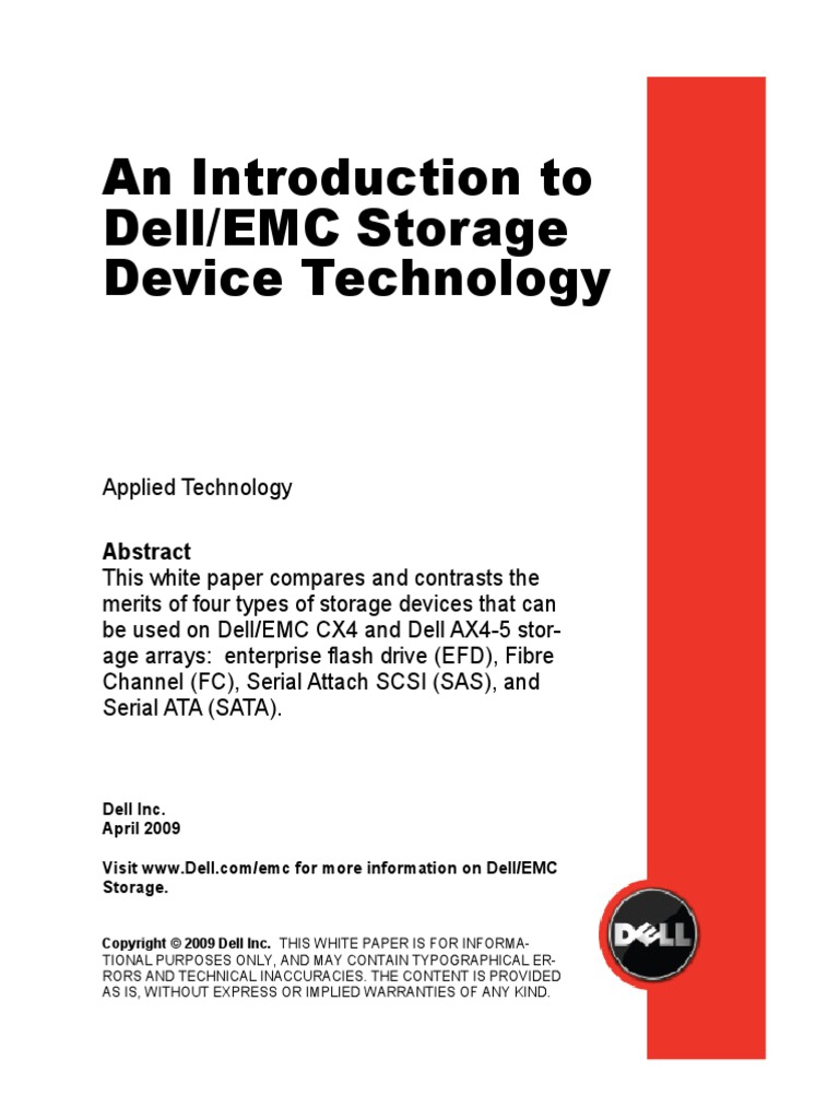 Cx4 Introduction Storage Technology | PDF | Flash Memory | Hard Disk Drive