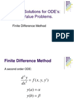 Numerical Solutions of ODE-3