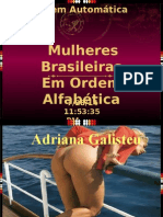 Lista de mulheres brasileiras em ordem alfabética
