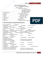 Paper 16 I. Give The Correct Form of The Adjectives and Adverbs in Brackets