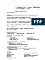 2014-2015 Extreme-Plus Payment Breakdown