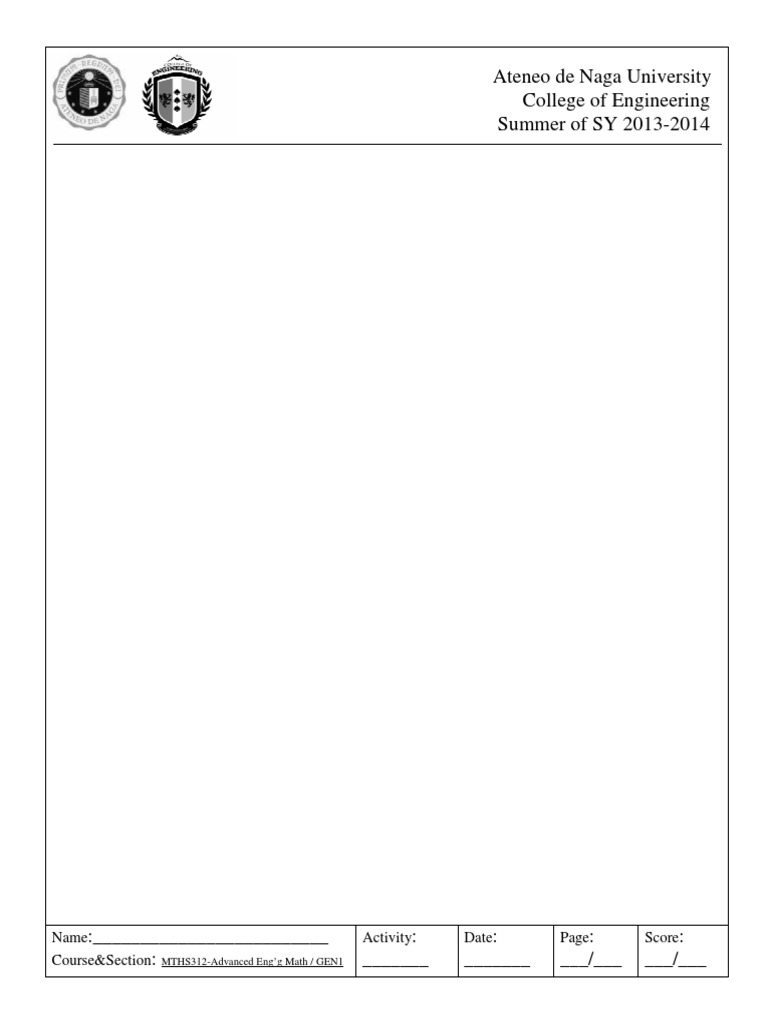Formatted Paper MTHS312 GEN1 | PDF