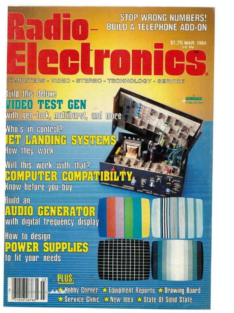 Re - 1984-03 | PDF | Direct Broadcast Satellite | Electrical Engineering