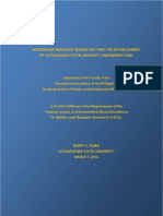 Re Entry Action Plan Paper Gerry S. Rubio Flagship Course On Administrative Service Excellence