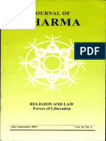 Journal of Dharma July - Sep 2007 Vol. 32 No. 3