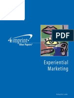 Blue Paper Experiential Marketing