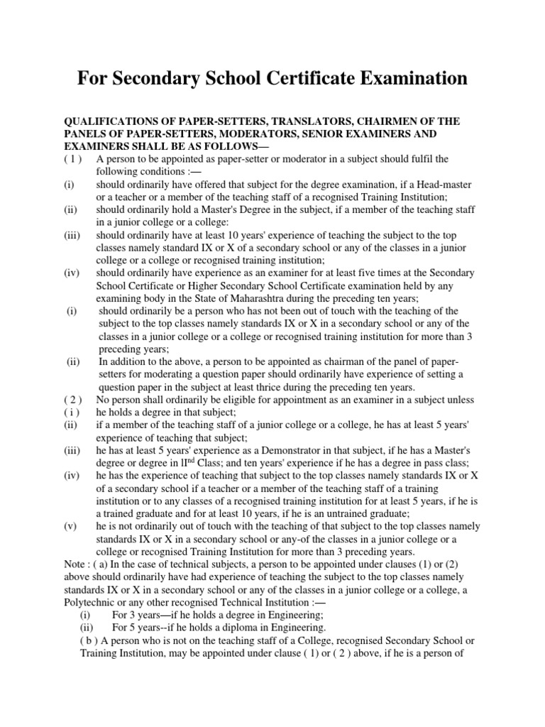 for-secondary-school-certificate-examination-pdf-college-academic