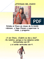 Larelatividaddel Chavo