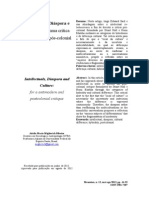 Miglievich-Ribeiro. Intelectuais, Diáspora e Cultura Por Uma Critica Antimoderna e Poscolonial PDF