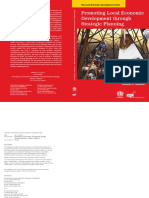 Promoting Local Economic Development Through Strategic Planning:The Local Economic Development (LED) Series