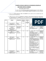 Revised Final Schedule of Abiltiy Test For May and June 2014