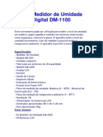 Mini Medidor de Umidade Digital DM