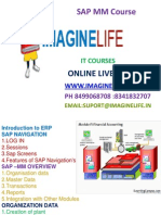 Learn SAP MM Online Training in Hyderabad | Bangalore | India -  Imagine life
