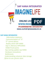 Learn SAP HANA Integrated Online Training in Hyderabad | Bangalore | India - Imaginelife