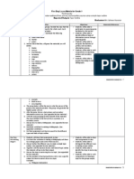 Five Day Lesson Matrix For Grade 7