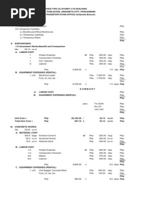 Estimate