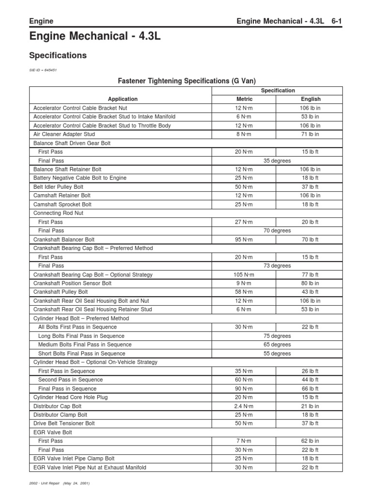 4 3 Vortec Specs >> 4 3l V6 Vortec 2002 4 3 Vortec Specs >> 4 3l V6 Vortec 2002