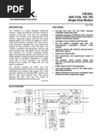 Bell 202 chip data sheet