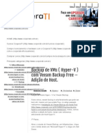 CooperaTI - Backup de VMs (Hyper-V) Com Veeam Backup Free - Adição de Host