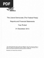 Download Liberal Democrats Statement of Accounts 2013 by Stephen Tall SN235368680 doc pdf