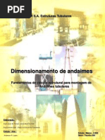 Cálculo de Andaimes