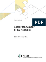 SPSS Analysis