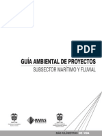 INVIAS - Guía de Manejo Ambiental de Proyectos de Infraestructura SUBSECTOR MARITIMO Y FLUVIAL 2011