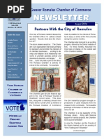 August 2014 Romulus Chamber Newsletter