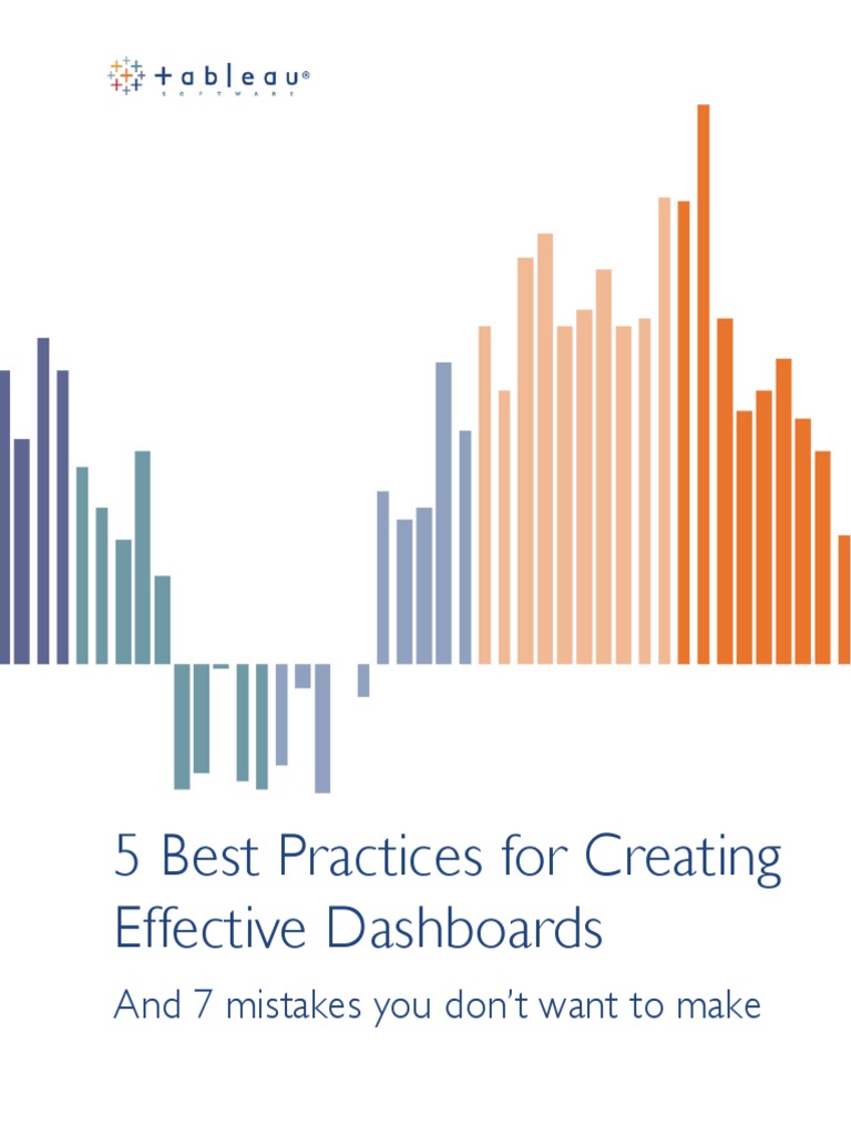 Best Practices for Effective Dashboards | PDF