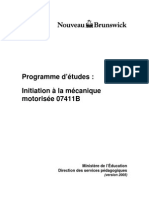 Initiation A La Mecanique Motorisee 12e 07411B CCPPE 2005 PDF