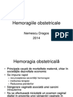 Hemoragiile Obstetricale Amg 2014 Bacau